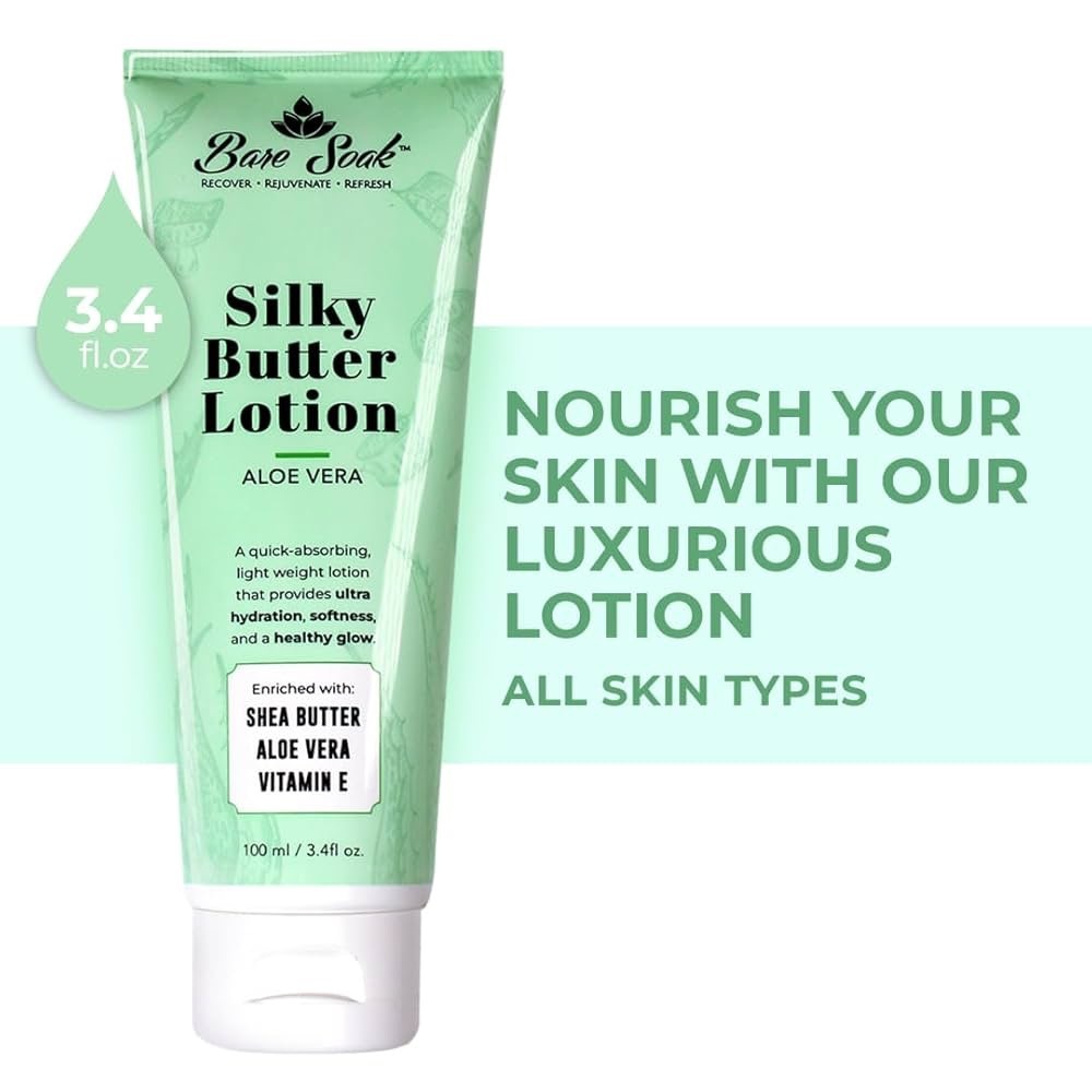 NWT Cucumber Scented - Bare Soak, Silky Butter Lotion - Picture 8 of 10